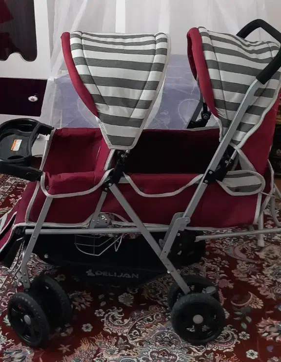 کالسکه نو. نو دوقلو|کالسکه و لوازم جانبی|زالیان, |دیوار