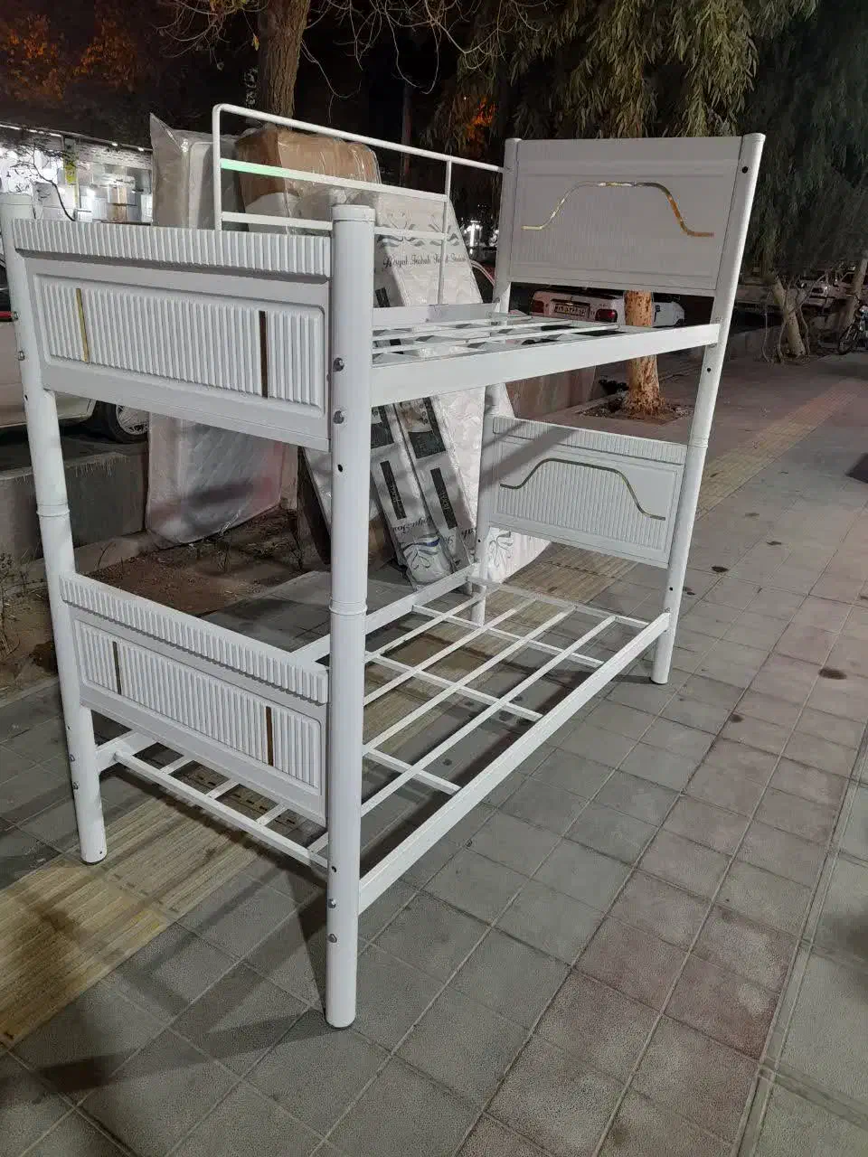 تختخواب  دو در ۲ طبقه|تخت و سرویس خواب|قم, شاه ابراهیم|دیوار