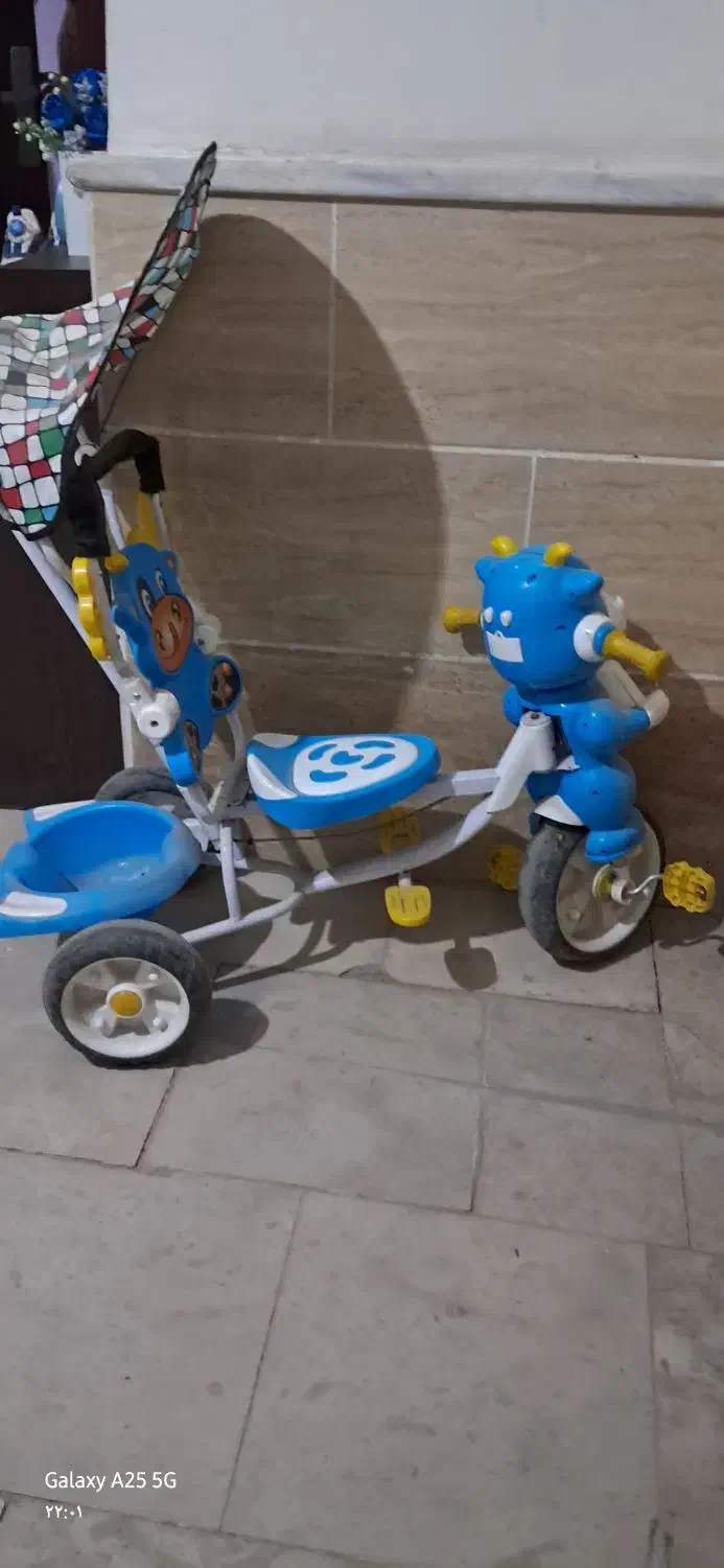 سه چرخه کودک در حد نو|اسباببازی|آبیک, |دیوار