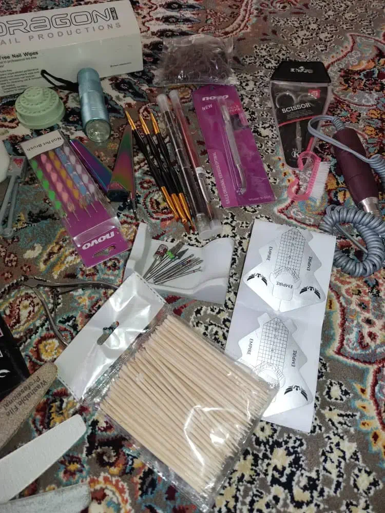 وسایل کاشت ناخن|آرایشی، بهداشتی، درمانی|نظرآباد, شهرک سید جمال الدین|دیوار