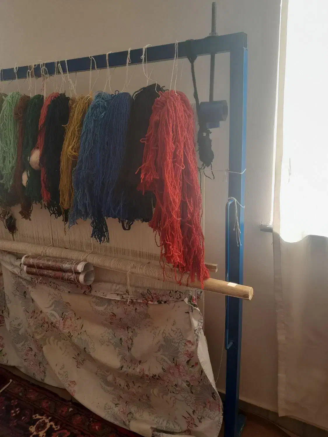 دارقالی کوچک|فرش|همدان, |دیوار