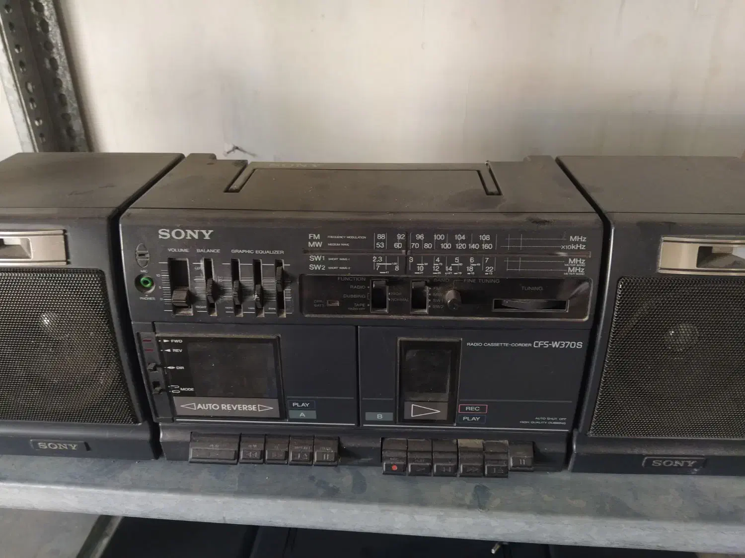 رادیو ضبط سونی پاناسونیک ژاپن|سیستم صوتی خانگی|کرمانشاه, |دیوار