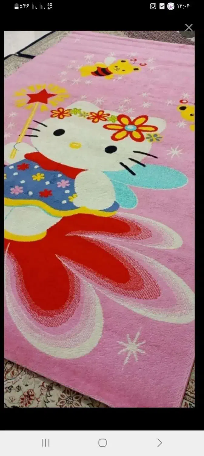 گلیم فرش ۶متری|گلیم، جاجیم، گبه|کوهدشت, |دیوار