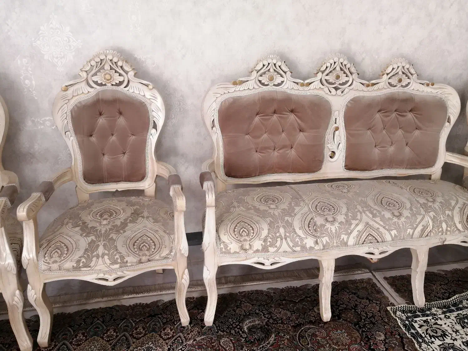 مبل 7 نفره|مبلمان خانگی و میز عسلی|مشهد, شهرک لشکر (شهرک غرب)|دیوار