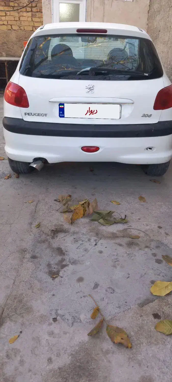 ۲۰۶ تیپ ۳ مدل ۹۵|خودرو سواری و وانت|درودزن, |دیوار