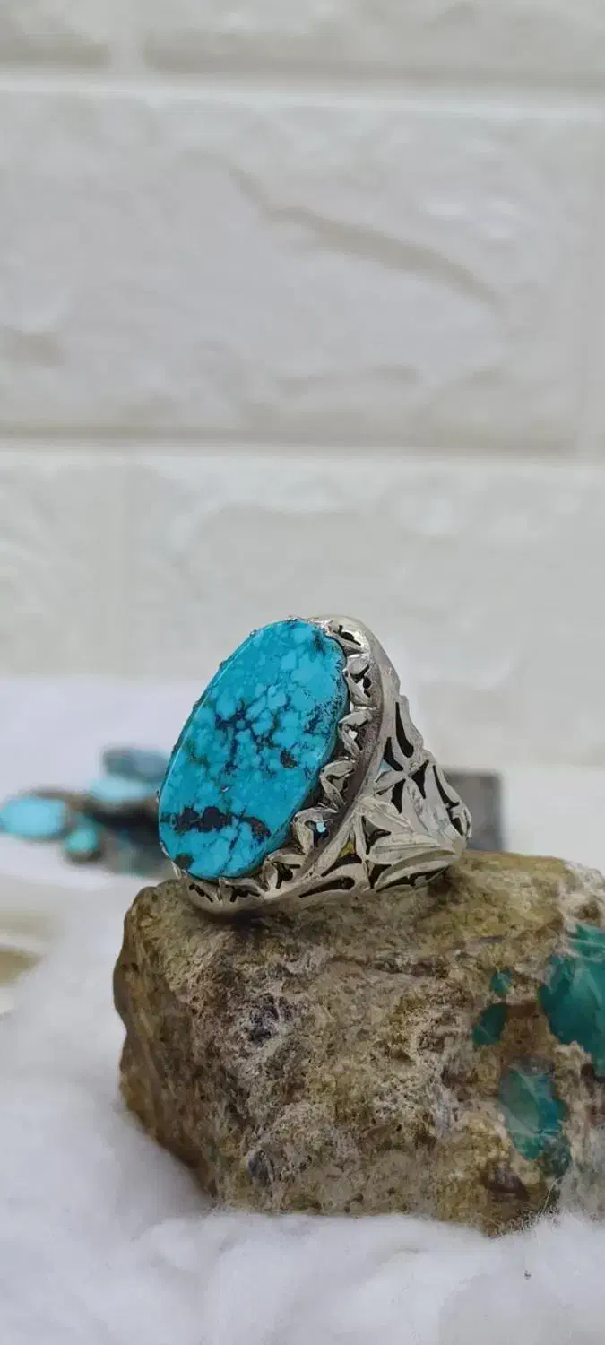 انگشتر فیروزه نیشابور دست ساز|جواهرات|کرج, حصارک پایین|دیوار