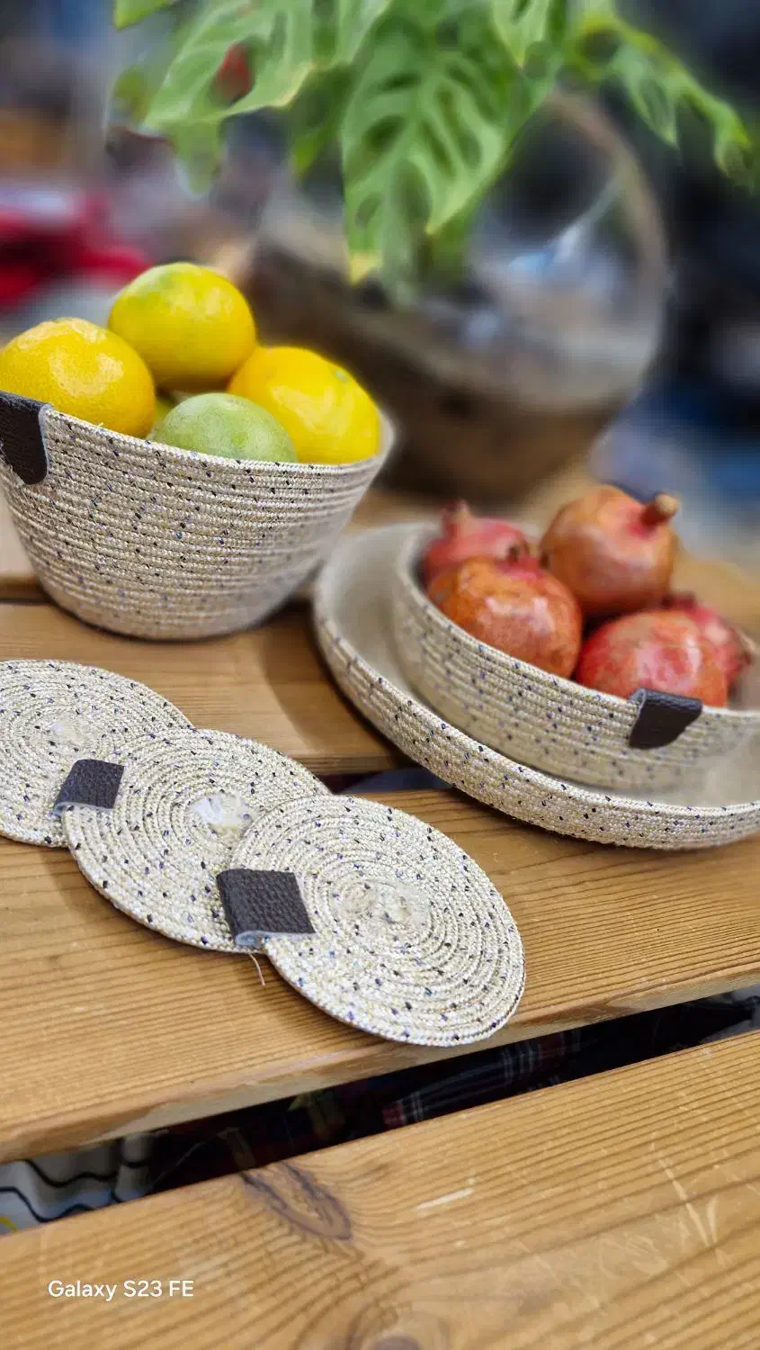 ظروف های قیطان دوزی|صنایع دستی و سایر لوازم تزئینی|یزد, |دیوار