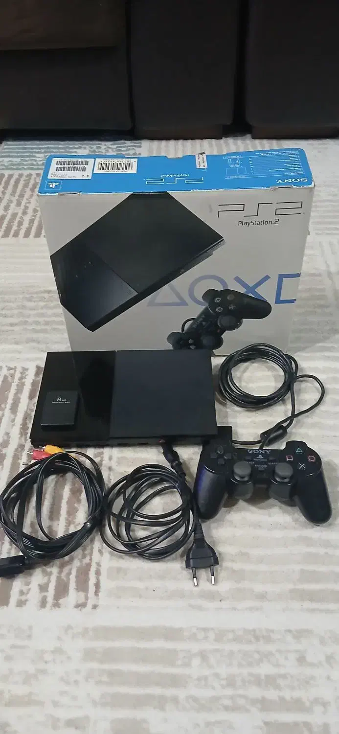 پلی استیشن ۲ در حد و فلشخور ps2|کنسول، بازی ویدئویی و آنلاین|اردبیل, |دیوار