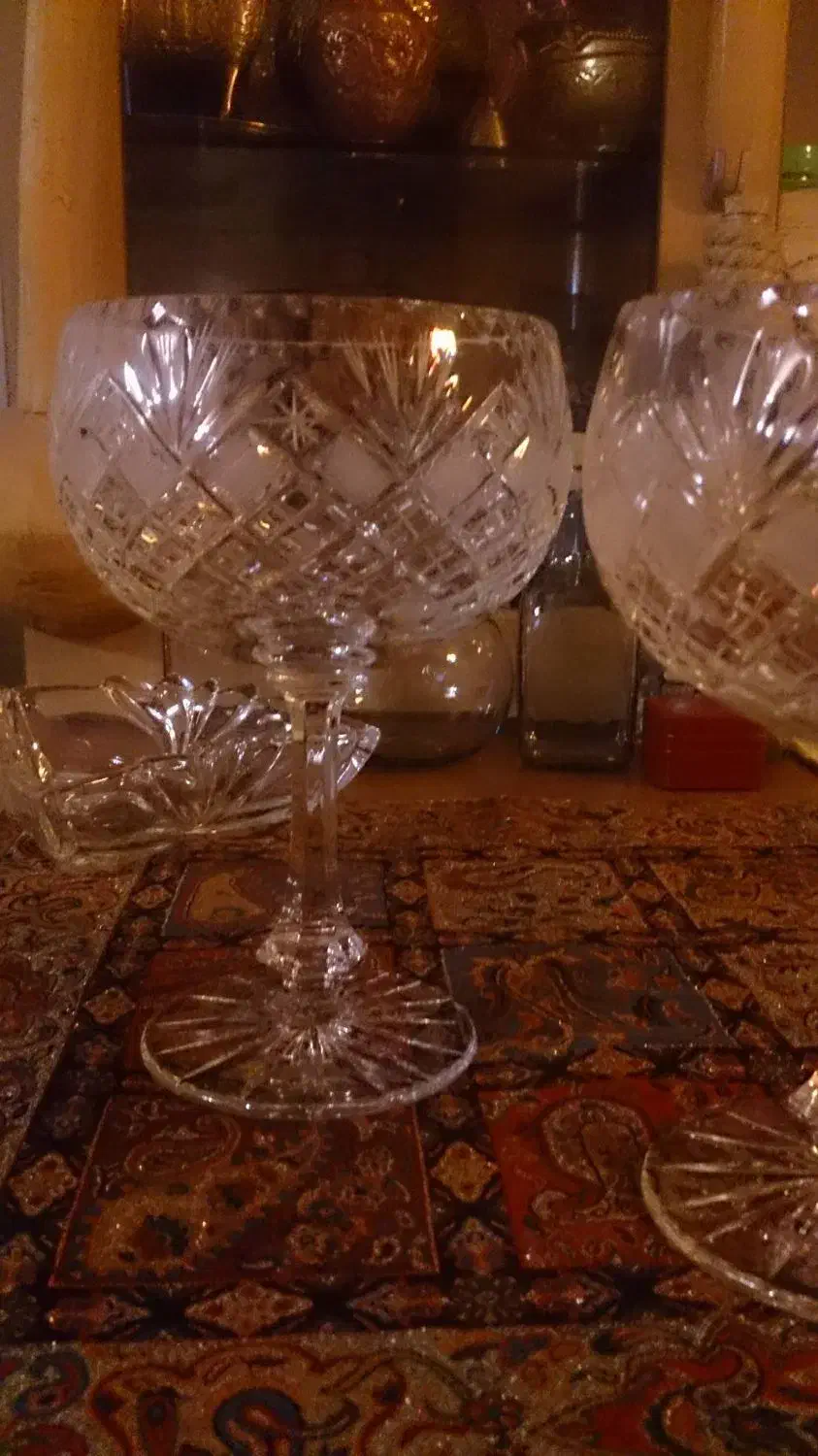 کریستال عتیقه شوروی (روسیه)|کلکسیون اشیاء عتیقه|تهران, زرکش|دیوار