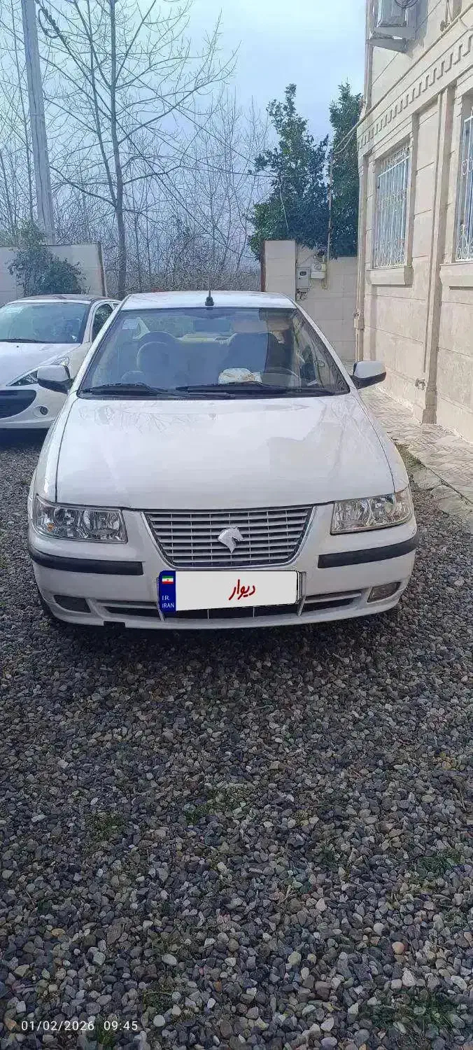 سمند LX EF7 سفید، بی رنگ|خودرو سواری و وانت|رشت, نیکمرام|دیوار