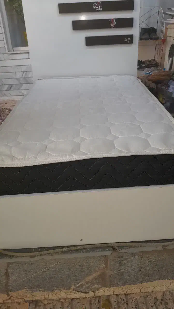 تخت کودک با تشک|تخت و سرویس خواب|شاهرود, |دیوار