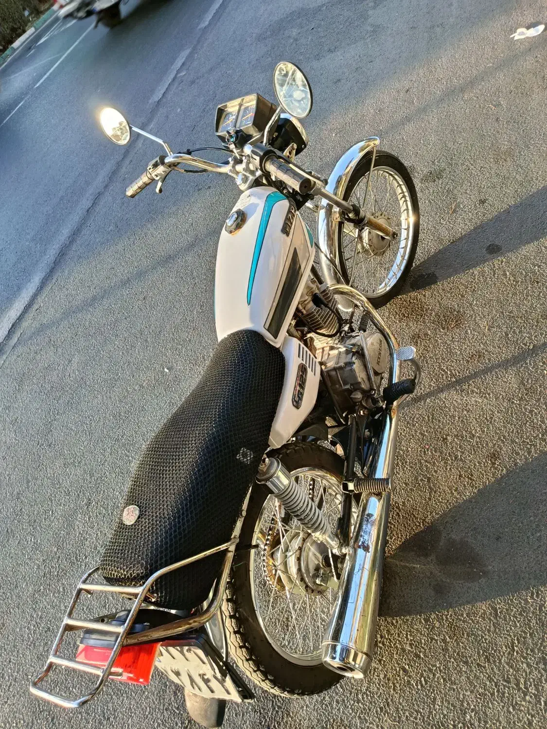 موتور هندا ۱۲۵ مزایده پلاک ملی تمیز|موتورسیکلت|کرج, چهارصد دستگاه|دیوار