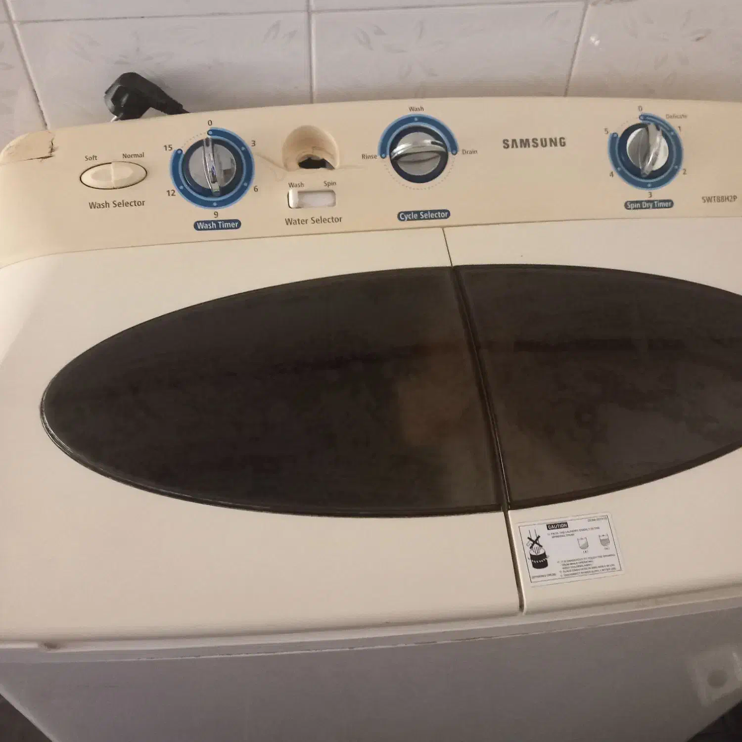 لباسشویی دوقلو سامسونگ|ماشین لباسشویی و خشک‌کن لباس|قنوات, |دیوار