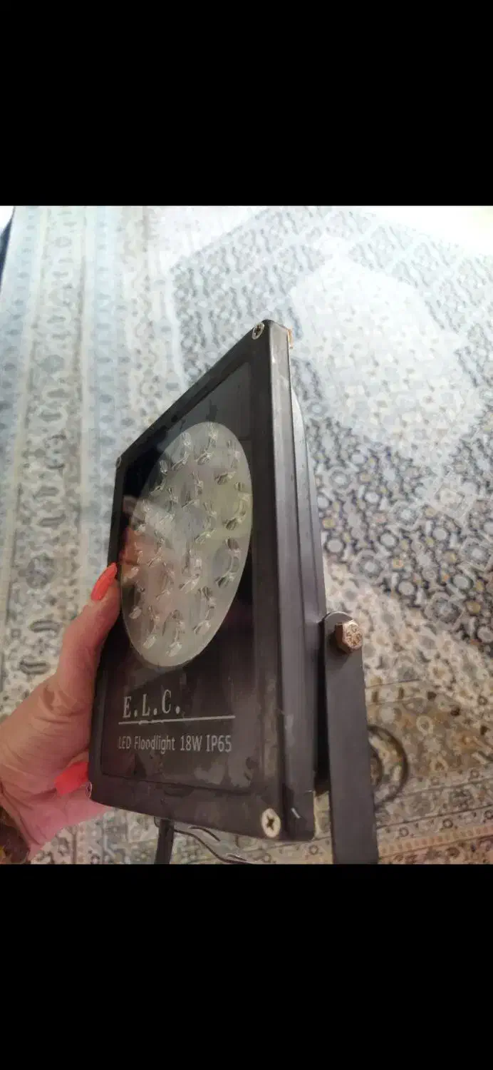 پرژکتور رنگ خورشیدی|لامپ و چراغ|بابل, |دیوار