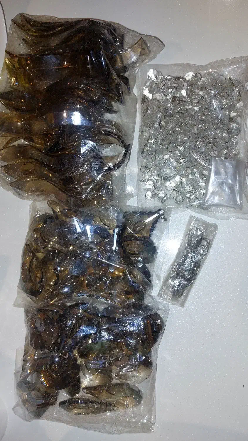 لوستر کریستالی|لوستر و چراغ آویز|اراک, |دیوار