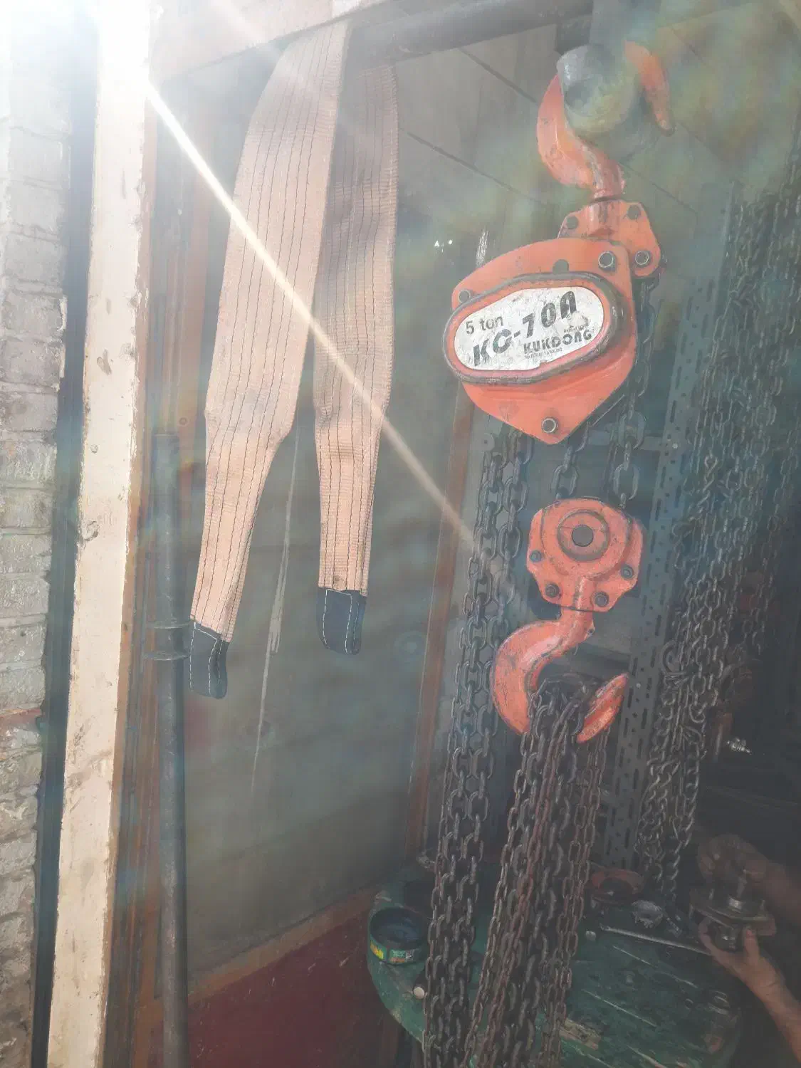 جرثقیل‌دستی‌۵تن|ماشین‌آلات صنعتی|تهران, نصرت|دیوار