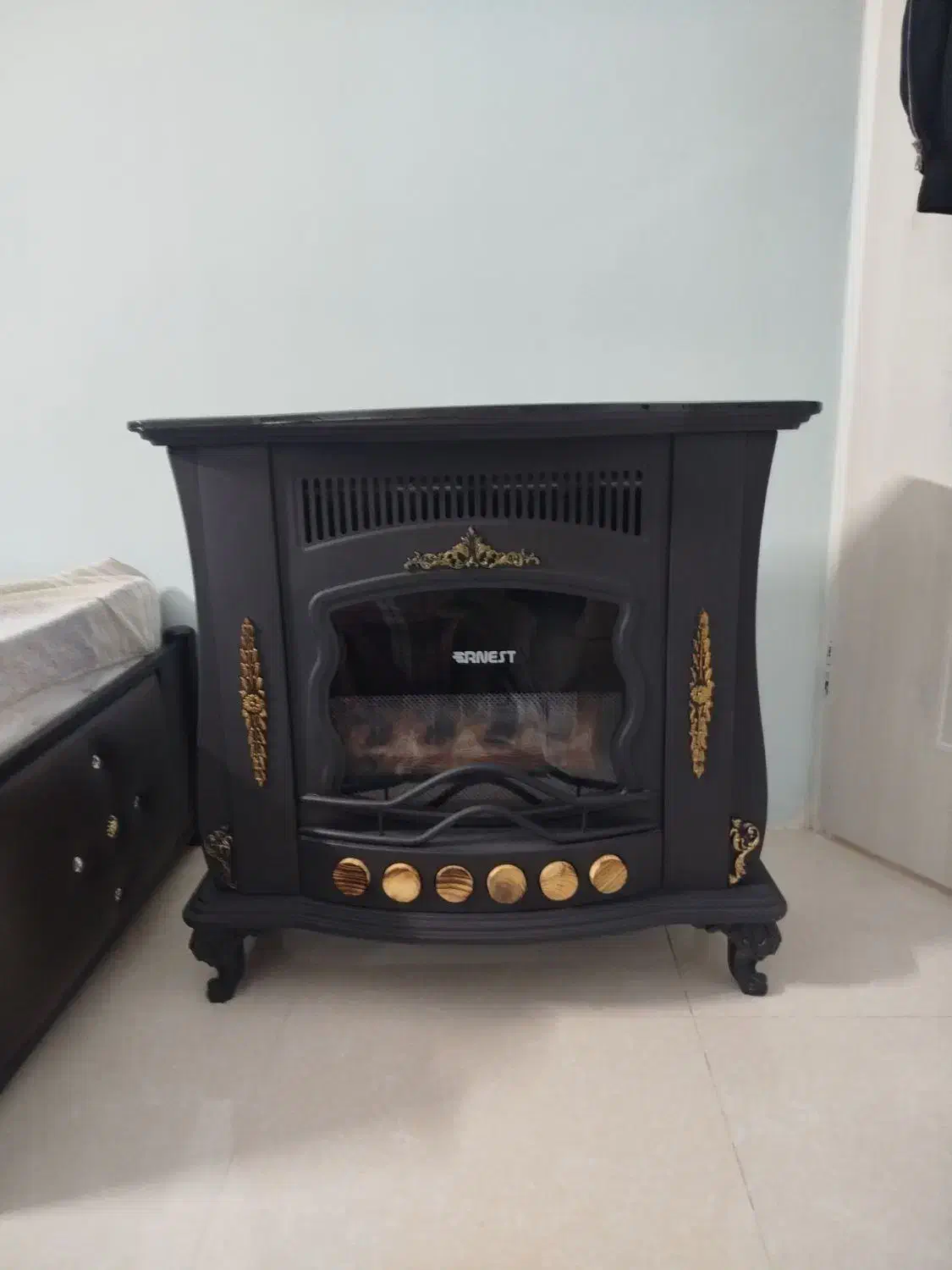 بخاری شومینه ای طرح جدید|بخاری، هیتر، شومینه|گلبهار, شهر جدید گلبهار|دیوار