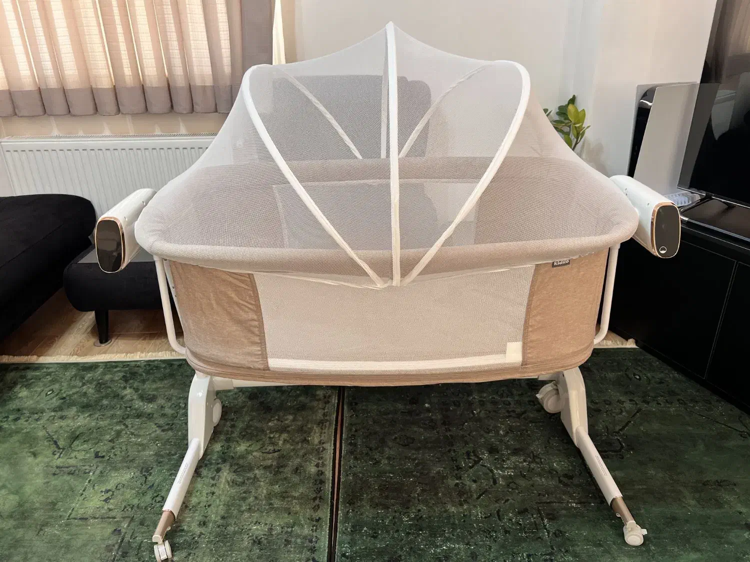 تخت و گهواره کنار مادر 3 کاره کیدیلو|تخت و صندلی بچه|لاهیجان, شقایق|دیوار