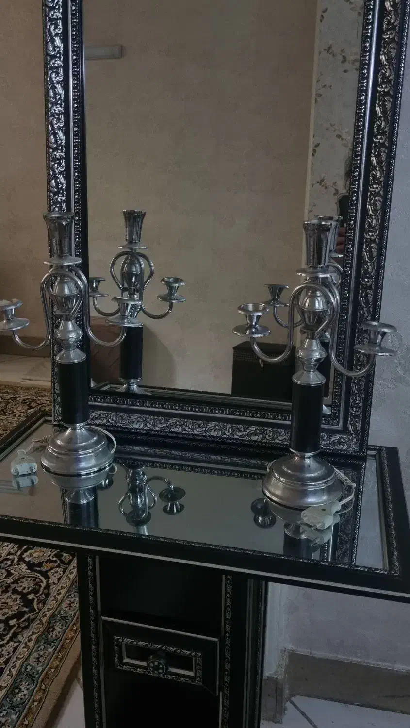 میز آینه شمعدان|بوفه، ویترین، کنسول|تهران, امامت|دیوار