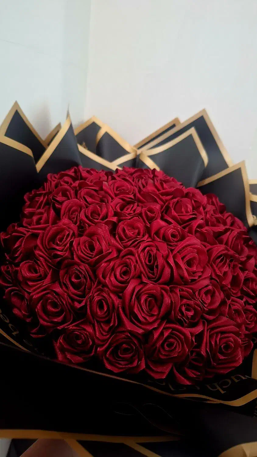 انواع سفارشات رز روبانی|گل مصنوعی|اردبیل, |دیوار