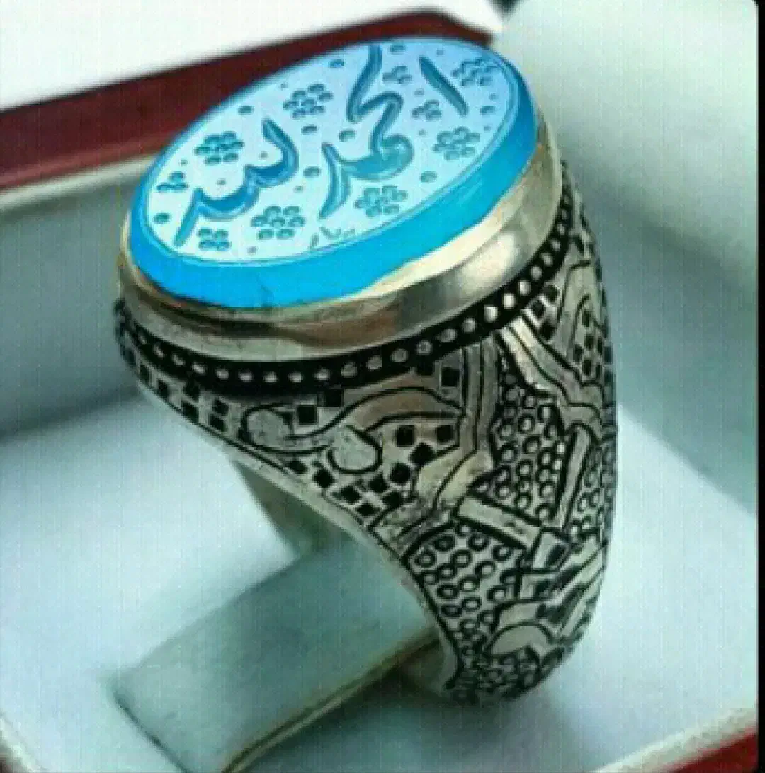 انگشتر قلمزنی ( عقیق اصل )|جواهرات|تهران, ائمه اطهار|دیوار