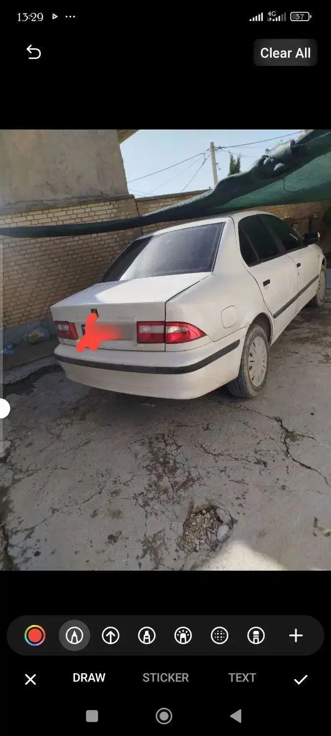 سمند ef7|خودرو سواری و وانت|نورآباد ممسنی, |دیوار