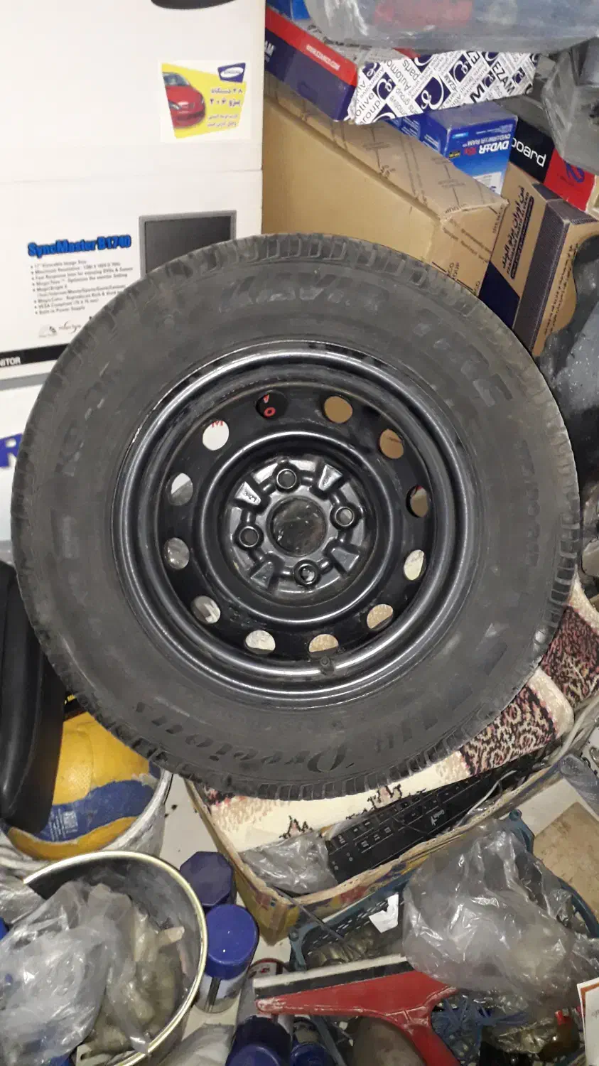 رینگ و لاستیک نو ۱۳R70 مناسب تیبا|قطعات یدکی و لوازم جانبی|پردیس, فاز ۲|دیوار