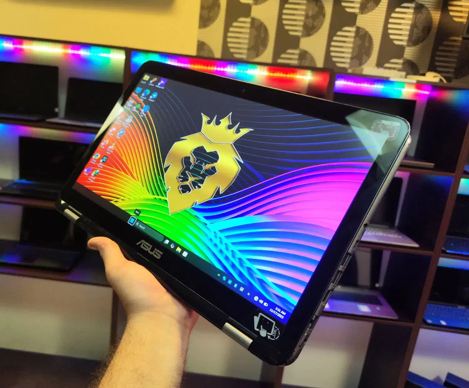 ایسوس 15.6 تبلت شو i7 گرافیکدار فول آپشن همه کاره|رایانه همراه|تهران, بلوار کشاورز|دیوار