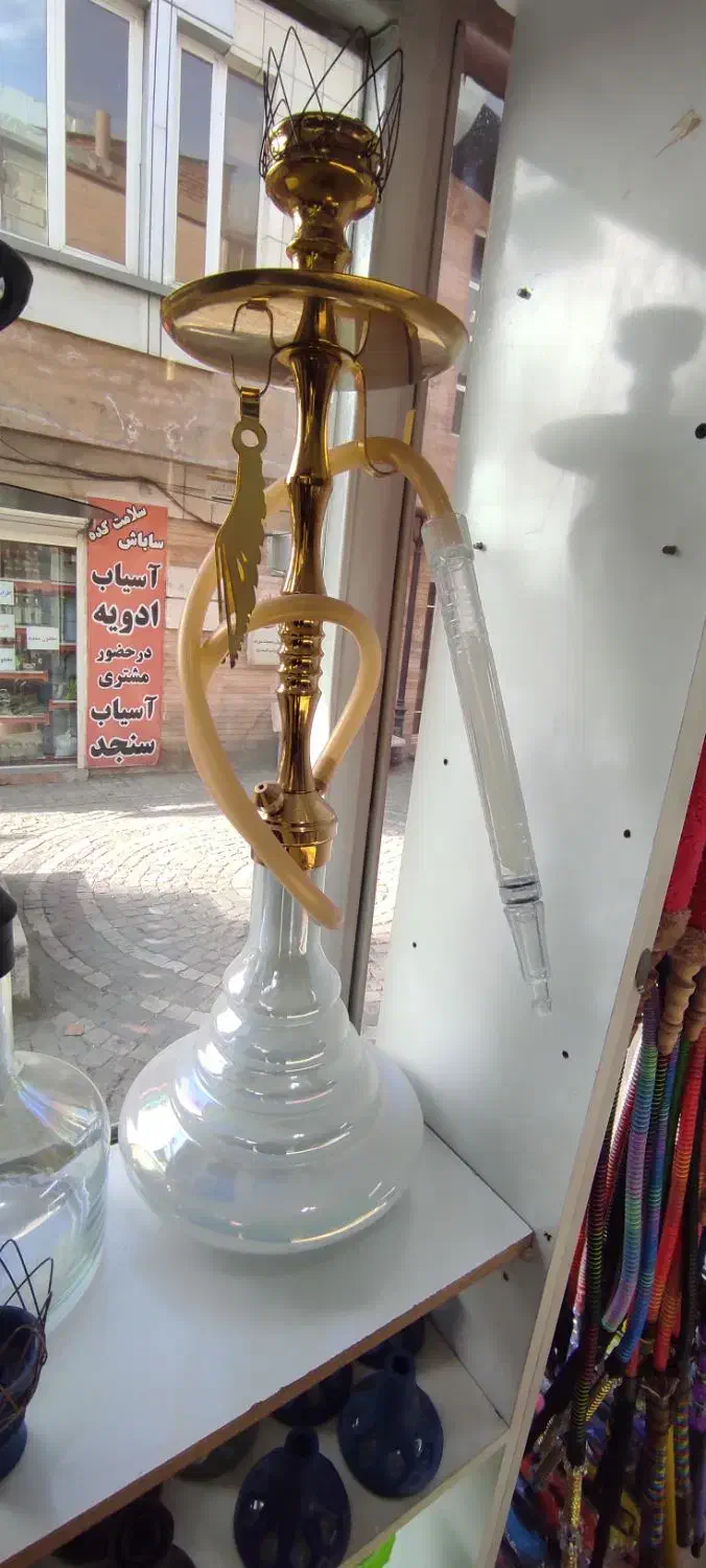 قلیان برنجی|صنایع دستی و سایر لوازم تزئینی|شهرکرد, |دیوار