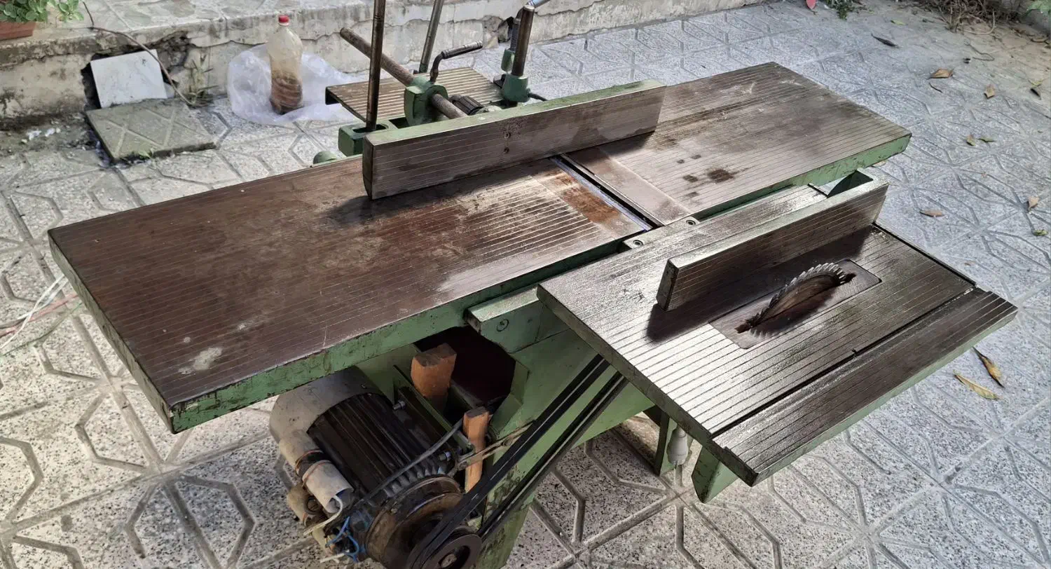 دستگاه سه کاره نجاری|ماشین‌آلات صنعتی|گنبد کاووس, |دیوار