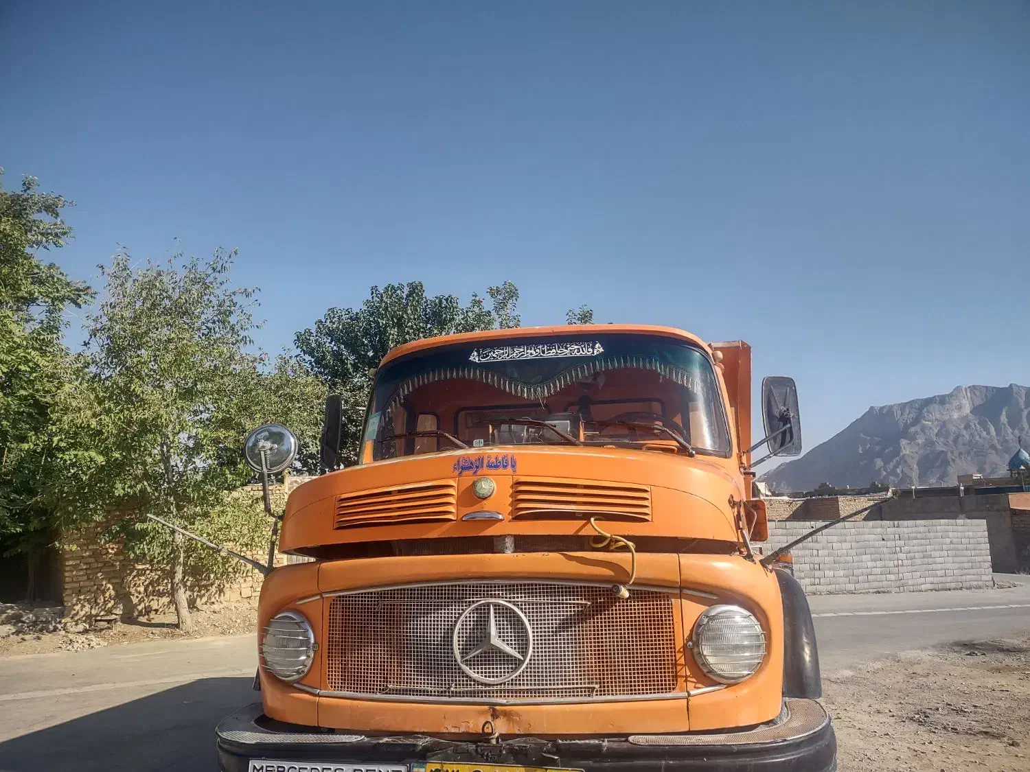 بنز کمپرسی مدل 75خارجی مریخی|خودرو سنگین|پیر بکران, |دیوار