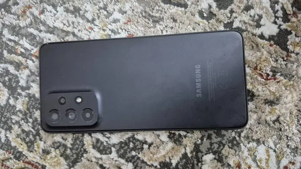 گوشی سامسونگ آ ۳۳کاملا سالم با قاب سیلیکونی|موبایل|رفسنجان, |دیوار