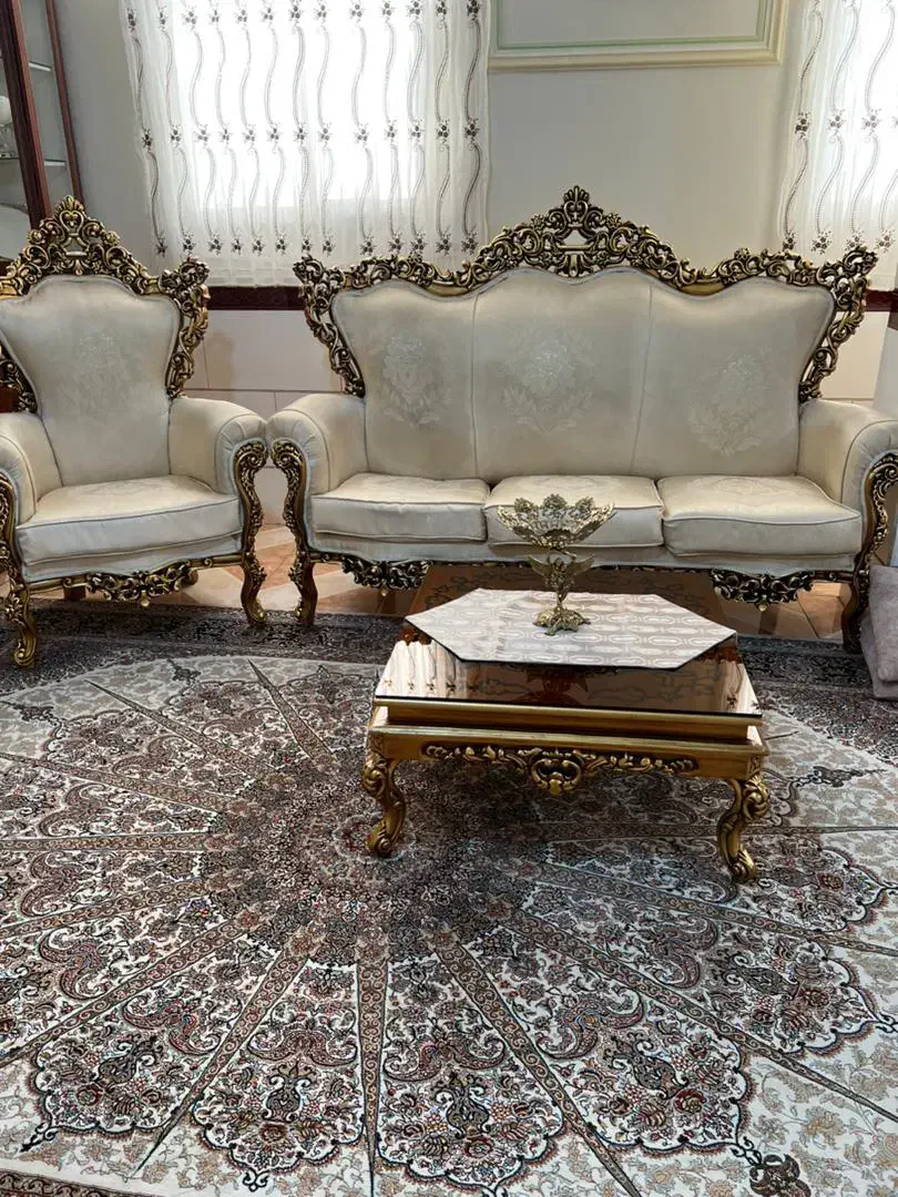 مبل سلطنتی|مبلمان خانگی و میز عسلی|نسیم‌شهر, |دیوار