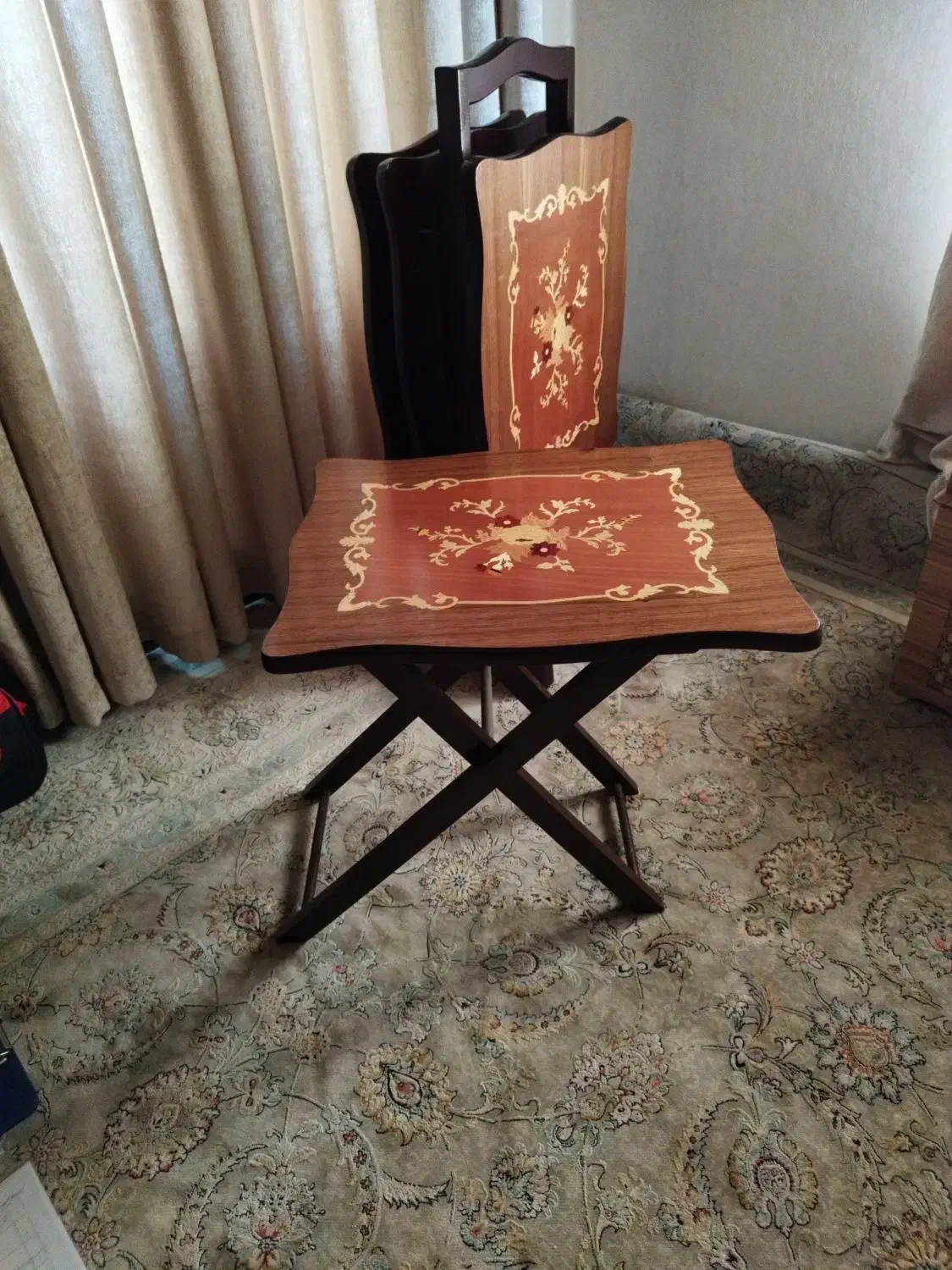 گل میز تاشو|مبلمان خانگی و میز عسلی|اهواز, کوروش|دیوار