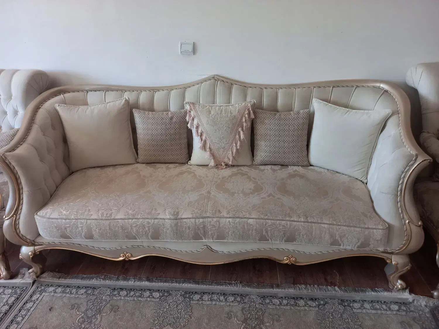 مبل سلطنتی راحتی|مبلمان خانگی و میز عسلی|شیراز, شهرک گلستان شمالی|دیوار