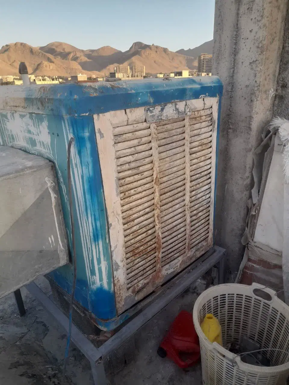 کولر آبی|کولر آبی|فلاورجان, |دیوار