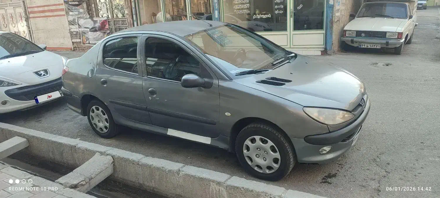 206 تیو فایو V8 مدل 86|خودرو سواری و وانت|باغستان, |دیوار