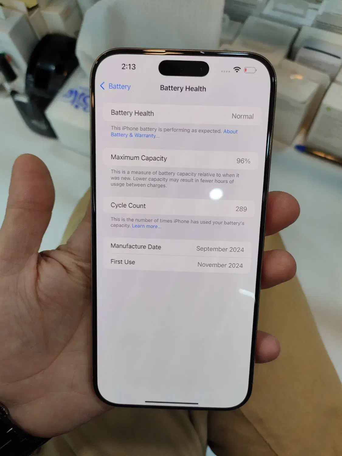 IPHONE 16 PROMAX بدون رجیستر سلامت|موبایل|کرج, گوهردشت|دیوار