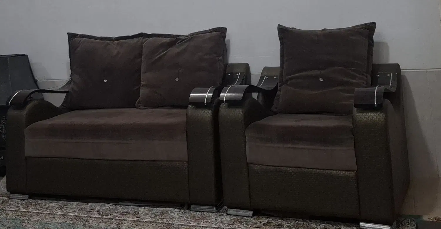 مبل سه نفره|مبلمان خانگی و میز عسلی|فسا, |دیوار