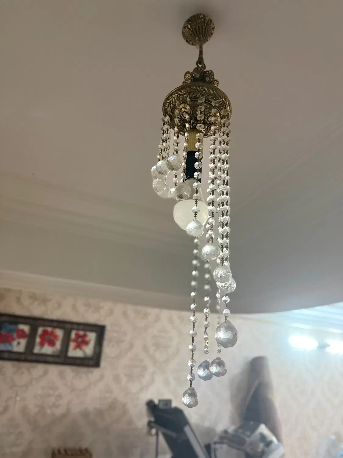 لوستر|لوستر و چراغ آویز|همدان, |دیوار