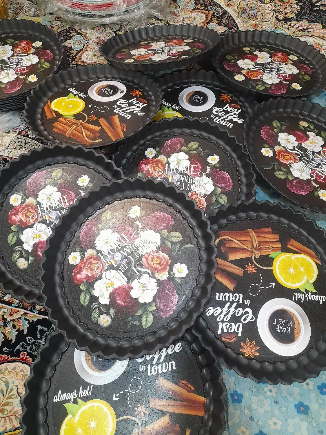 پیاله وسینی فانتزی برای یلدا|ظروف سرو و پذیرایی|قم, انسجام|دیوار