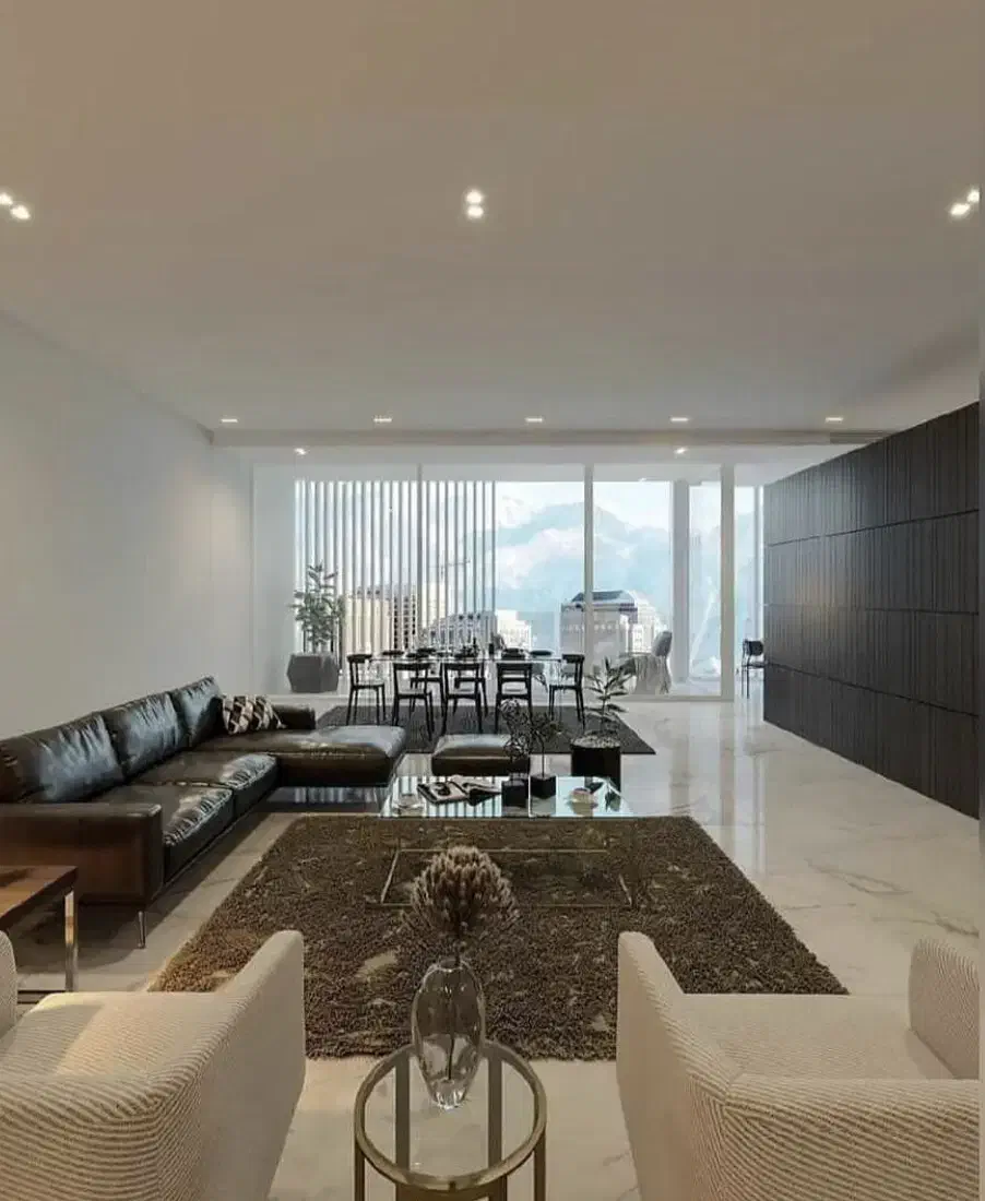 345متر پنت هاوس مدرن/ ویو ابدی/ عکس واقعی