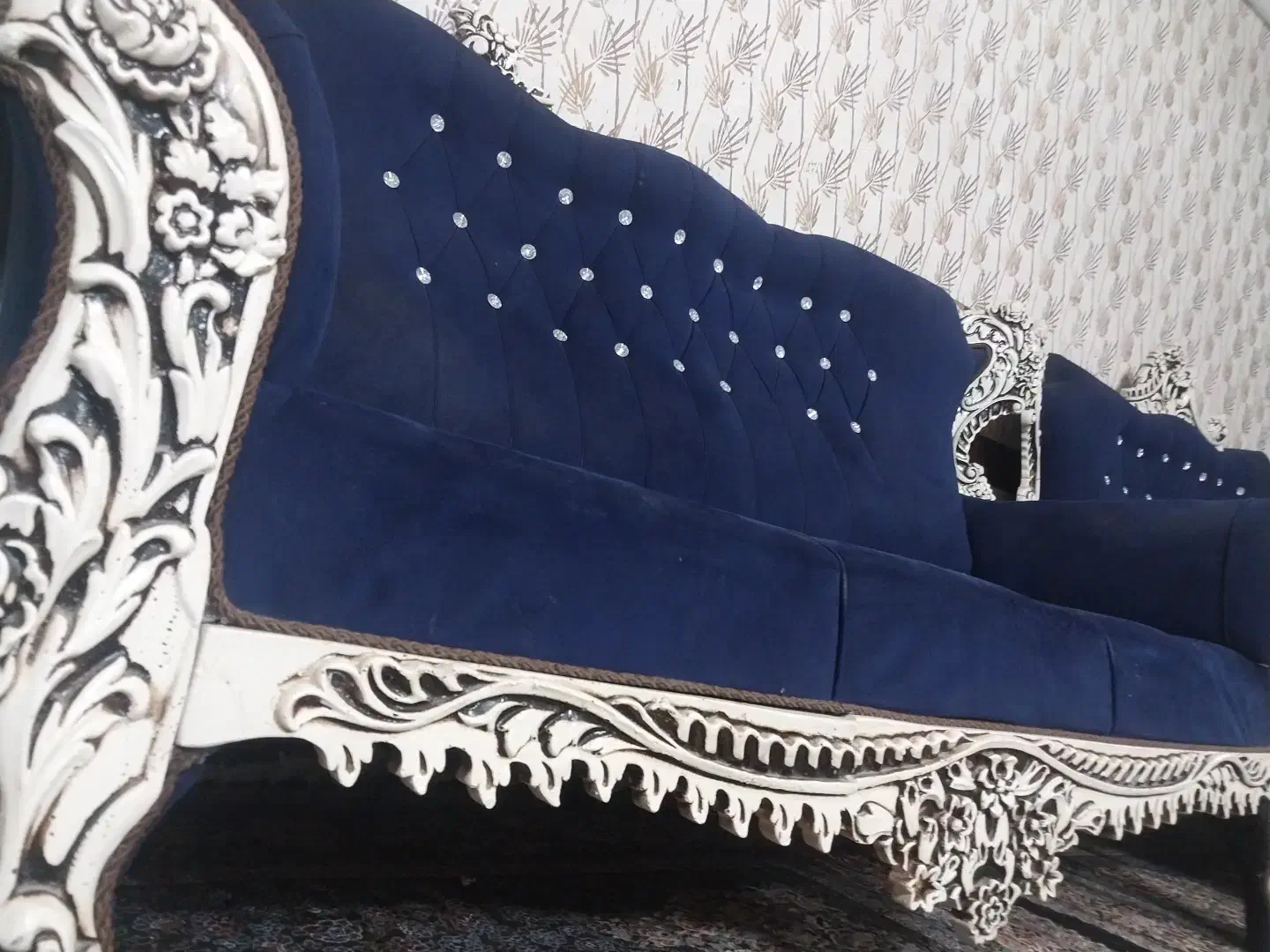 مبل ۷ نفره صحیح و سالم|مبلمان خانگی و میز عسلی|کازرون, |دیوار