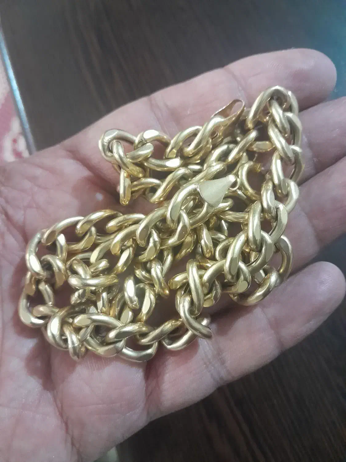 زنجیر طلا ۴۷ گرم|جواهرات|بیجار, |دیوار