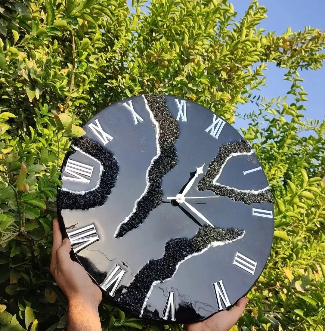 ساعت رزینی|ساعت دیواری و تزئینی|برازجان, |دیوار