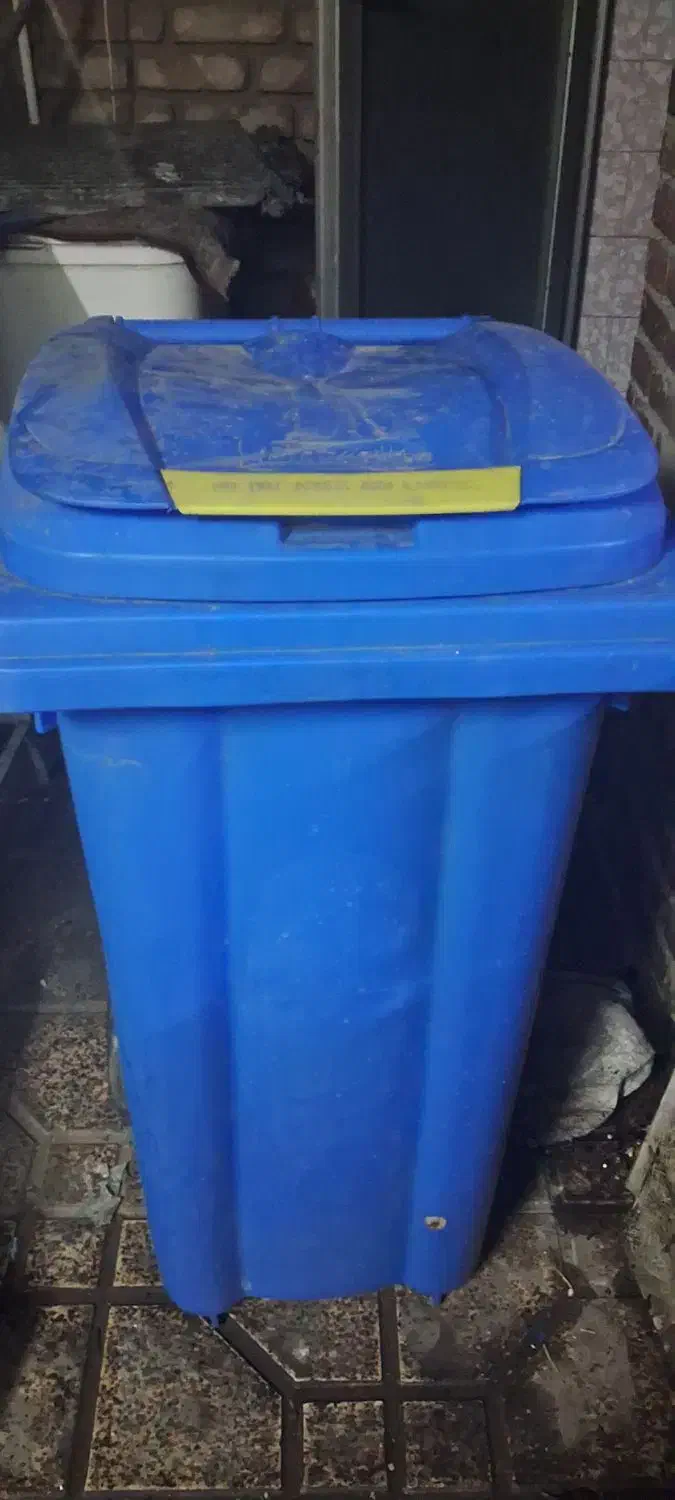 سطل زباله ۱۲۰ لیتری|لوازم نظافت|تهران, هلال احمر|دیوار