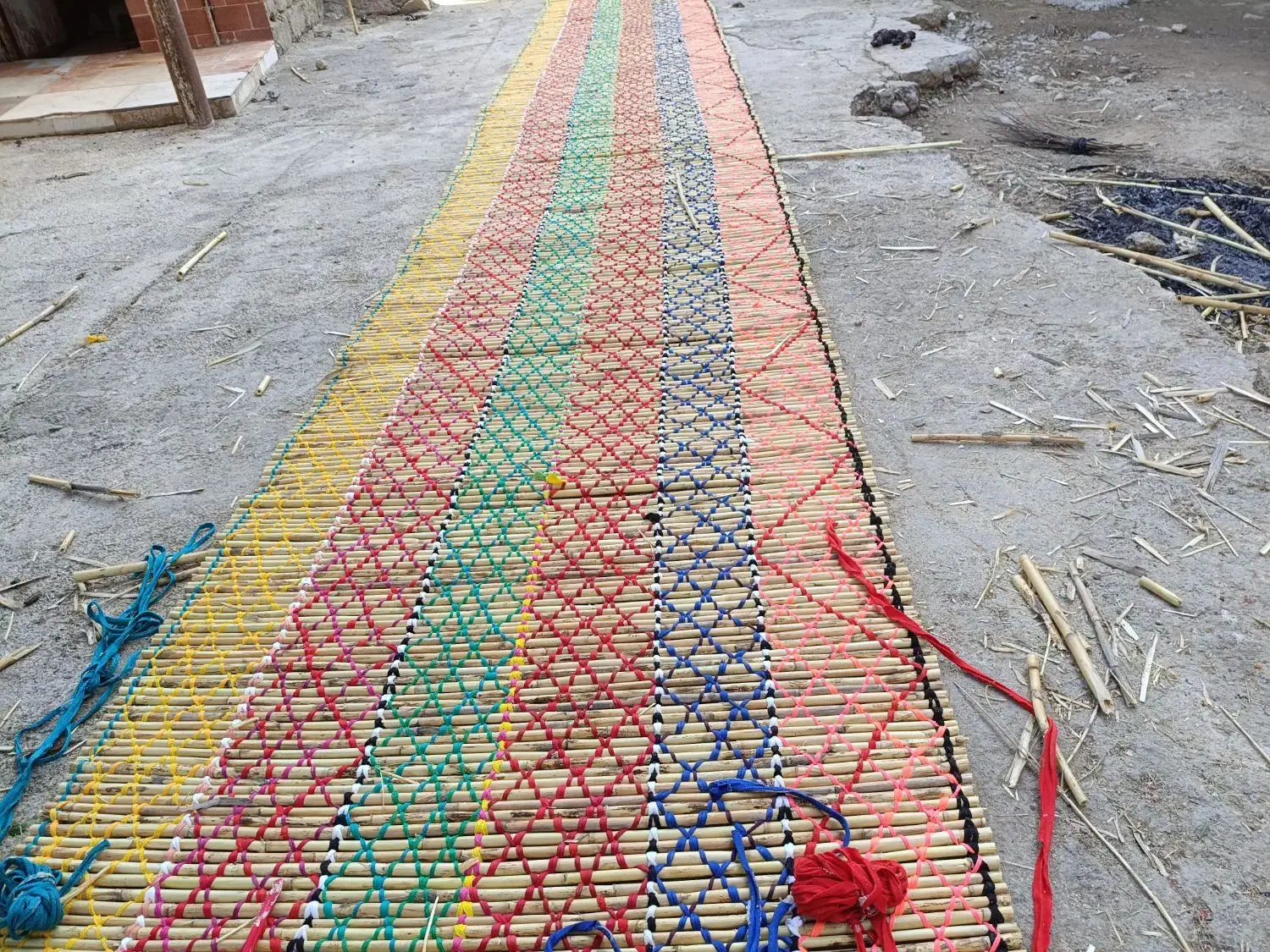 چیت تازه درست شده ۷نیم متره|فرش|آبدانان, |دیوار