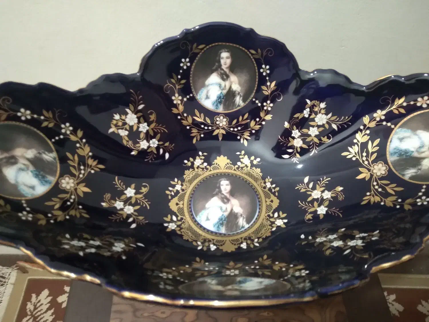 سرویس چینی سورمه ای|ظروف سرو و پذیرایی|مشهد, عبادی|دیوار