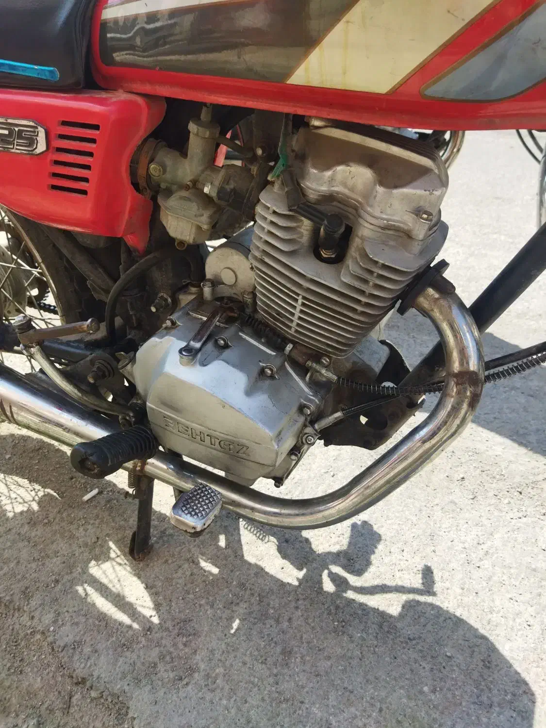 موتور مدل ۱۳۸۸ مدارک کامل|موتورسیکلت|بندرعباس, |دیوار