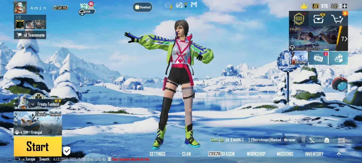 اکانت پابجی لول 75|کنسول، بازی ویدئویی و آنلاین|زاهدان, |دیوار